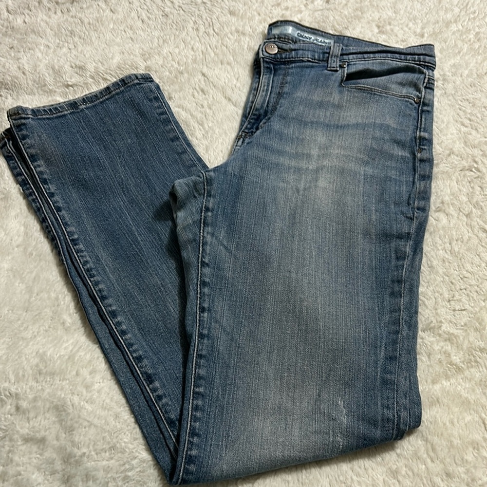 DKNY woman’s straight leg mid rise jeans - size 12